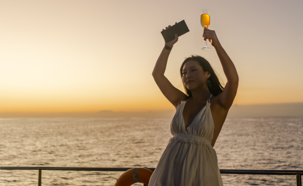 the shivanna sunset cocktail cruise