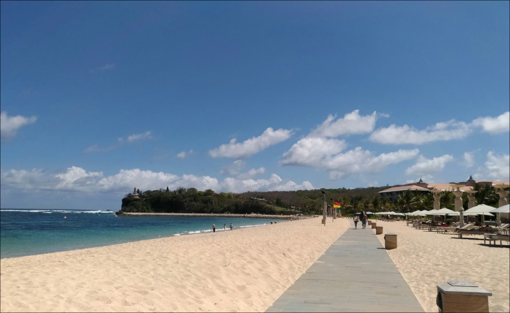 best beach in nusa dua: geger beach