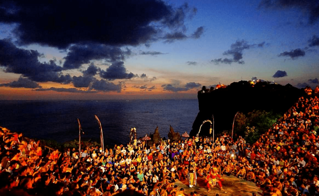 Nusa Dua Sunset or Sunrise: Tari Kecak